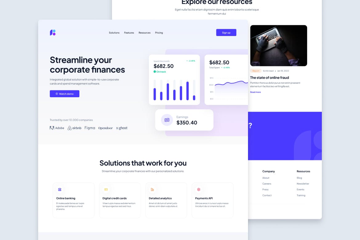 Feature image for BoostFinance landing page