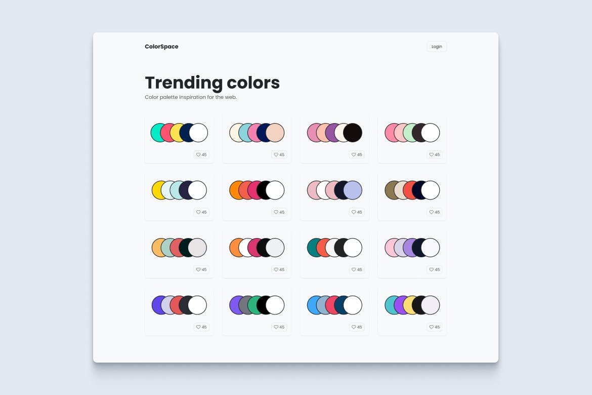 Feature image for Color palette inspiration site